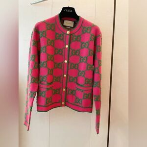Gucci GG Crew Neck Cardigan